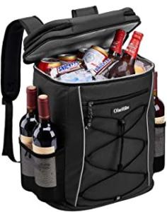 China Reflective Strip Insulated Cooler Bags Waterproof 30 Can Soft Sided Cooler factory