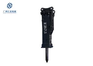 China EB75 Hydraulic Rock Hammer 75MM Breaker For 6 - 9 Tons Excavator factory