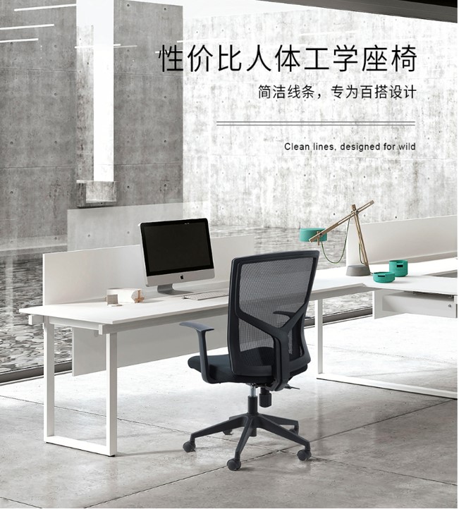 Stainless Steel Executive Office Chair with Adjustable Armrest and BIFMA Certification