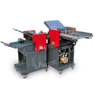 China Auto 380X520 MM Paper Folding Equipment 1500 Watt With A Counter factory
