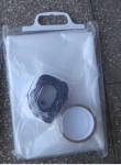 Moq 500pcs! Hot Sale DIY Zipper Secure Transparent Door, See Through Plastic