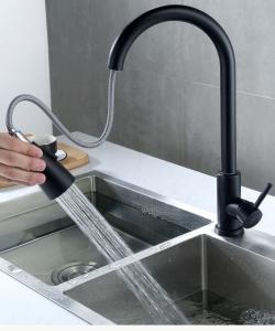 China Polished Brushed Stainless Steel Kitchen Faucets 1.8 GPM Not Easy To Rust Long Life factory