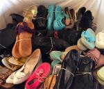 Used sports shoes，used shoes，old shoes，second hand shoes，used bag，used cloth。