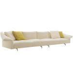 NEXTOP Hotel Room Simple Modern Fabric Corner Curved Combination Sofa