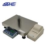 Barcode Label Printing Digital Desk Scale with LED Display and DC10.5V/1000mA