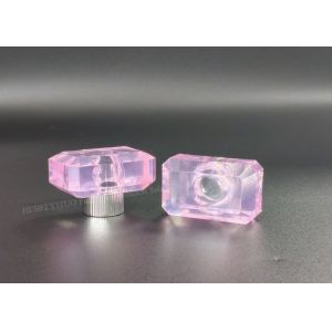 China Personalized Bottle Perfume Caps 22mm Plastic Screw Caps In Bulk on sale