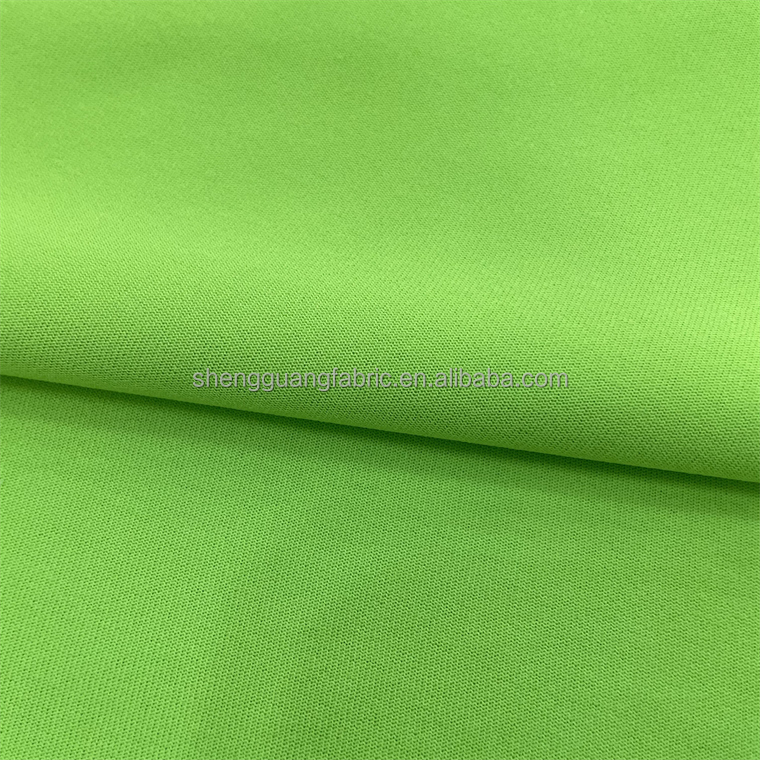 Factory supply jersey baseball cover and cup cover fabric 100% polyester fabric