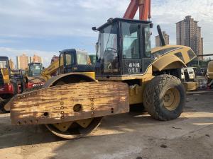 China Caterpillar CS-683E Used Vibratory Drum Compactor 173hp factory