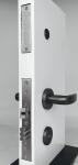 Stainless Steel RFID Hotel Lock Gray Smart Keyless Door Lock