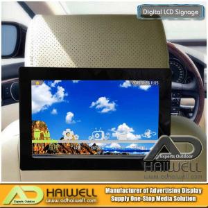 China 10.1&quot; Taxi Passenger Car Headrest Advertising Touching Digital LCD Display factory