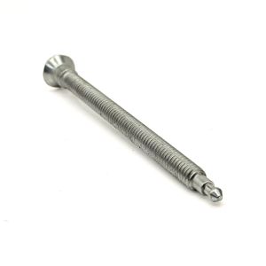 Custom Countersunk Phillips Machine Screw with Plain Finish Non-Standard Thread