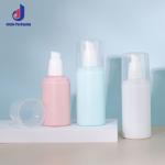 PE Material Cosmetic Lotion Bottles 80ml / 100ml Sunscreen Lotion Bottle For