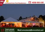 500 People clear wedding Tent With Hard Pressed Aluminum Alloy Fire Ratardant