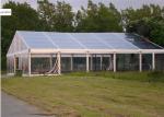 Water Resistant Clear Event Tent For Outdoor Activities 10m * 15m