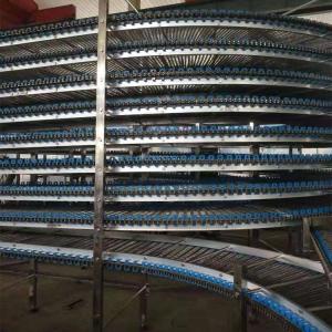 China Bakery Equipment Belt Conveyor Bread Food Cooling Tower Prices factory