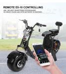Harley 2 Wheel Electric Scooter 1500w big motor and double 60v 20ah lithium