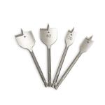 25mm Wood Paddle Spade Drill Bits High Carbon Steel For Hardwood Plastic