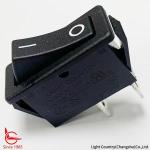 Taiwan Light Country R4 Black ON OFF Rocker Switch 33*15mm 16A 250V