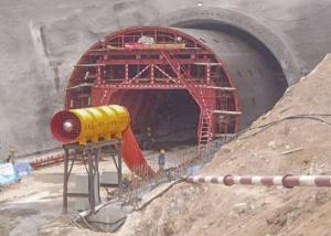 China Construction Hydraulic Tunnel Formwork Q235 Steel Material Recyclable Type factory