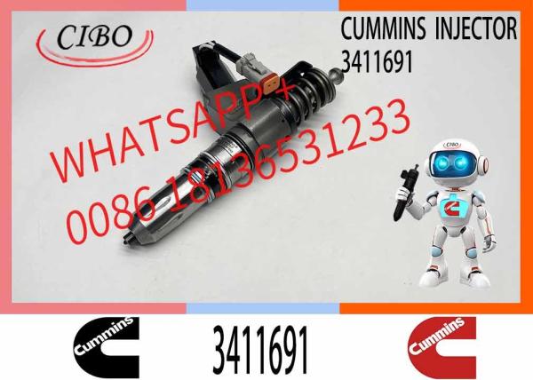 New High Quality Diesel Spare Parts Common Rail Fuel Injector 3411691 3411765