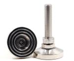 Vernickeln Treatment S10C M20 Adjustable Feet Threaded Leveling Feet