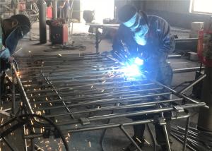 China 32mm wall thickness 1.00mm Crowd Control Barriers For United Kingdom Market Pre-galvanized factory