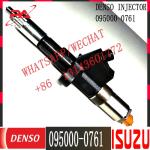 Common rail injector 095000-0760 095000-0761 for ISUZU 6SD1 1153004151 1