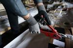 13G Polyester Sandy Nitrile Gloves Comfortable