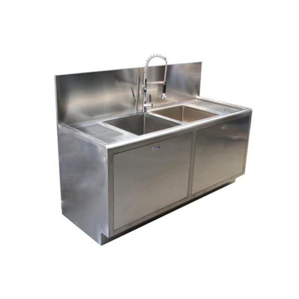 Stainless Steel Clean Room Hand Wash Sink Soap Dispenser With Manual / Auto