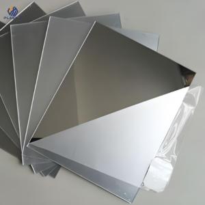 China Silver Mirror Acrylic Sheet 1.2g/Cm3 Density Lightweight Mirror Panels Virgin MMA factory