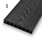Waterproof Balcony Outdoor Composite Decking Boards WPC Hollow Profile