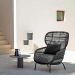 Outdoor Restaurant Furniture Rattan Wicker Garden Set for Balcony Patio Space