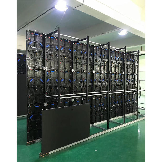 PCB Full Color Outdoor LED Display Screen Cabinet 500*1000mm ROHS 1