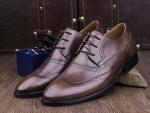 Durable Fashion Mens Slip On Leather Sneakers Spring / Summer Flat Casual Shoes