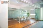 Black multi - Panels Aluminum Folding Doors Residential Energy Efficient