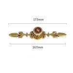 Classic Vintage Brass Cabinet Pull Handles Metal Style Cabinet Brass Handles