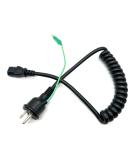 Waterproof Japan Power Cord 125V Voltage Wiht 3 Pin Prong Plug A Foldable