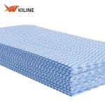 Customizable Reusable Kitchen Towel Roll Color Coded Cleaning Cloths 80gsm