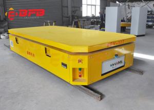 China 10 Ton RGV Automated Rail Guided Vehicle For Steel Pallet Handling on sale