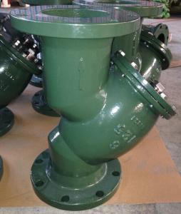 China ANSI y strainer flanged ends factory