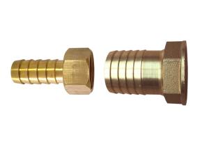 China Brass Female Hose Connector Hexagon Type IPS Female Thread factory