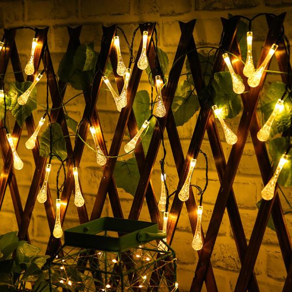 LED Solar Fun Camping String Lights Outdoor Waterproof Courtyard Atmosphere