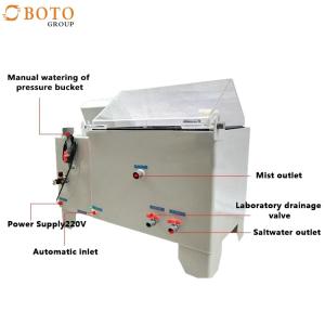 China Cyclic Corrosion Test Chamber B117 ISO 9227 Salt Spray Test Chamber 0.2Mpa~0.4Mpa factory