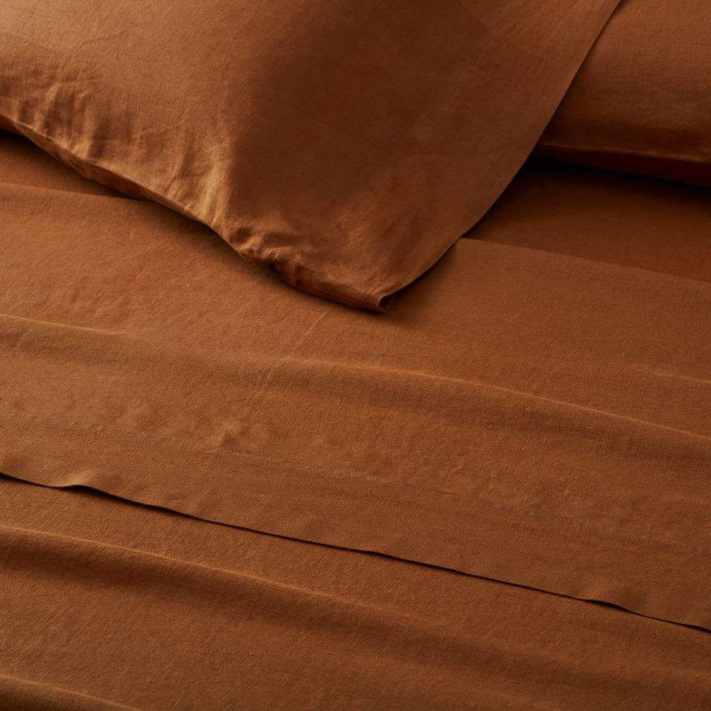 Breathable 100% French Linen Bedding Set for a Cozy and Luxurious Sleep Experience