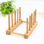 Kitchen Wooden Plate Display Rack