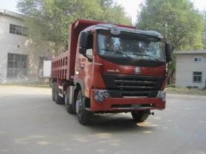 China 2015 Year Second Hand Dump Truck Left Hand Driving Type 31000 KG Gross Weight factory