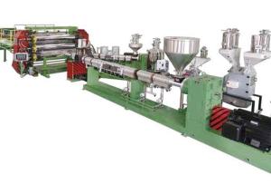 China ABS HIPS PMMA Refrigerator Plate Sanitaryware Sheet Extrusion Line factory