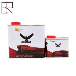 China High Concentration HS Good Weather Resistance 1L Car Paint Hardener factory