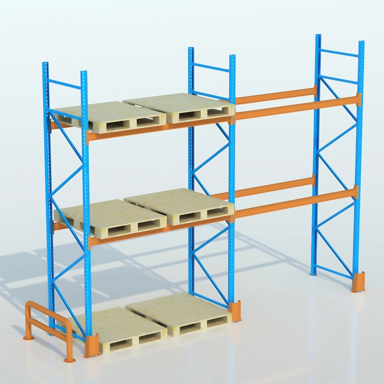 Heavy Duty Steel Selective Pallet Industrial Storage Rack