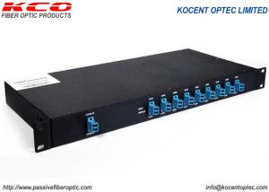 China Demux CWDM Rackmount Patch Panel Fiber Optic 8 Channel Low PDL factory